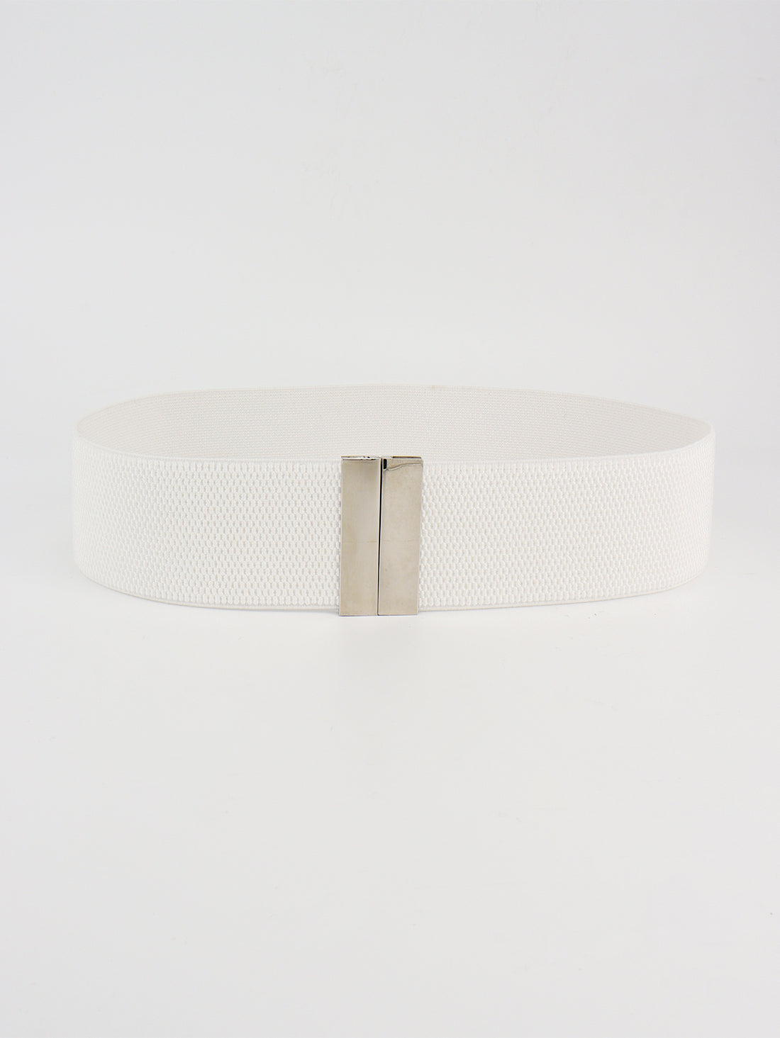 Alloy Buckle Elastic Belt 