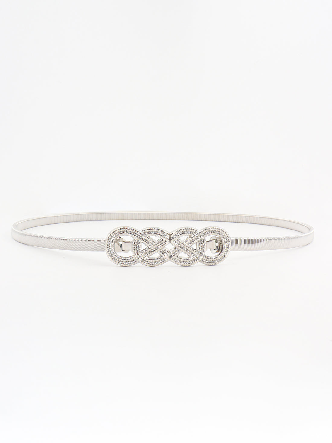 Knot Buckle Metal Belt 