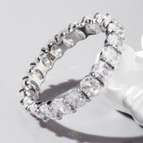 Inlaid Zircon 925 Sterling Silver Ring 