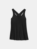 Crisscross Scoop Neck Active Tank 