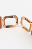 Geometric Double Buckle Elastic Belt 