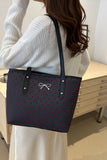 Bow Trim Polyester Tote Bag 