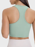 Millennia Scoop Neck Wide Strap Active Tank 