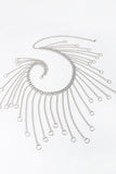 Fringe Chain Alloy Belt 