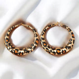 18K Gold-Plated Hoop Earrings 