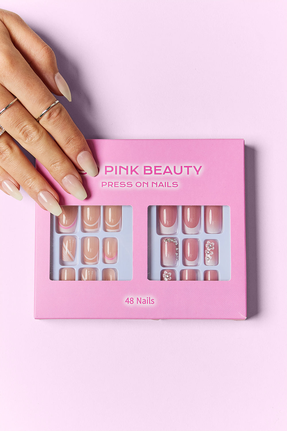 SO PINK BEAUTY Press On Nails 2 Packs 
