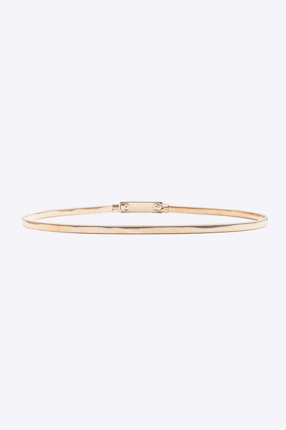Elastic Iron Skinny Belt 