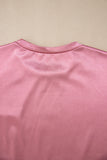 Apricot Chest Pocket Loose Fit T Shirt Tops/Tops & Tees
