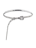 Rhinestone Metal Belt 