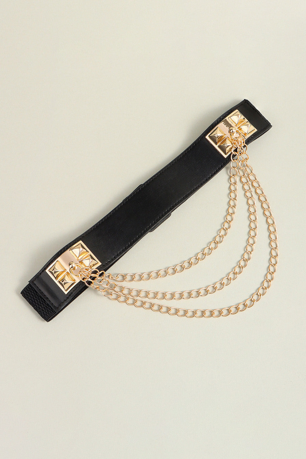 Elastic Belt with Chain 