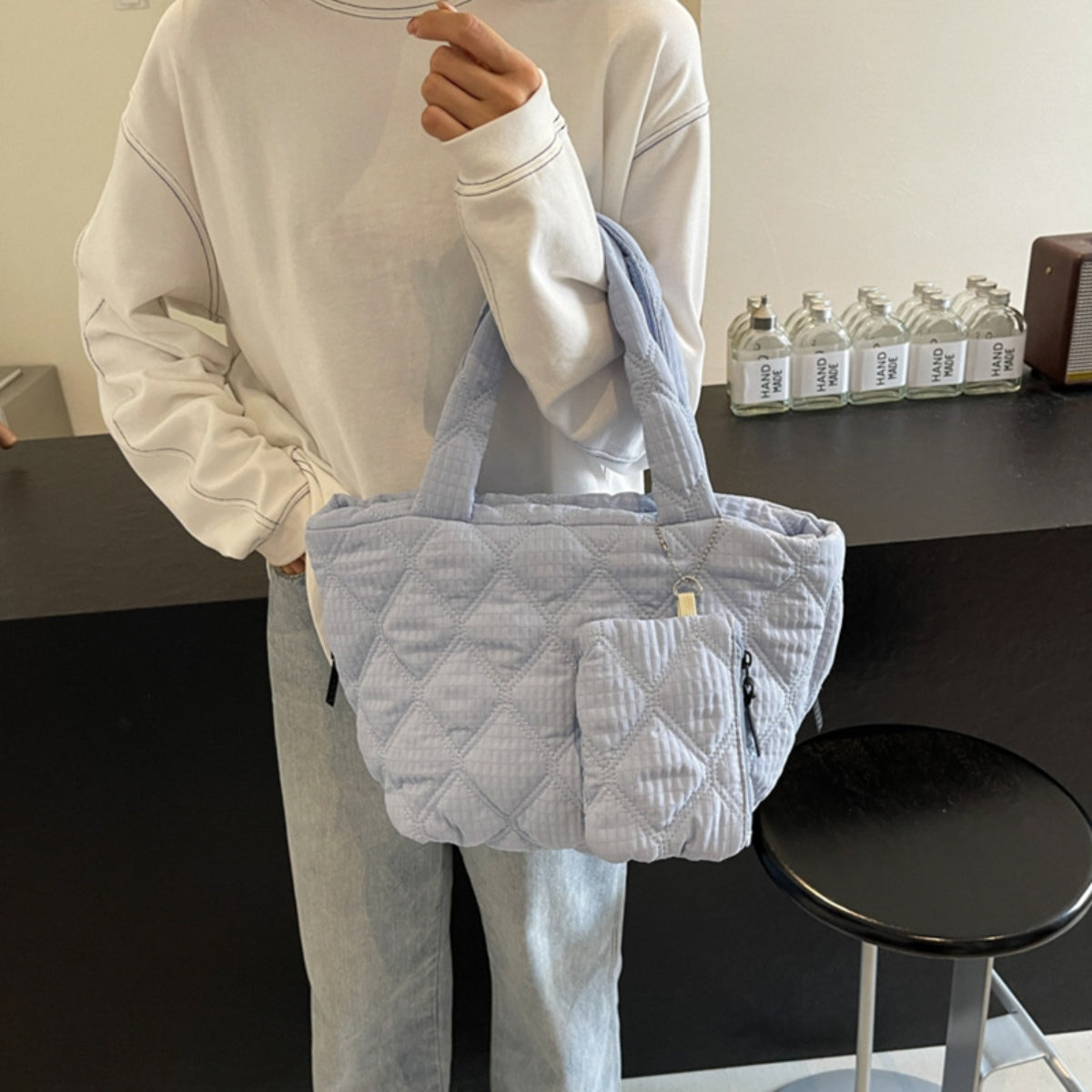 Polyester Medium Tote Bag 