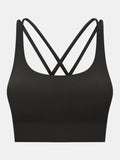 Millennia Crisscross Scoop Neck Active Tank 