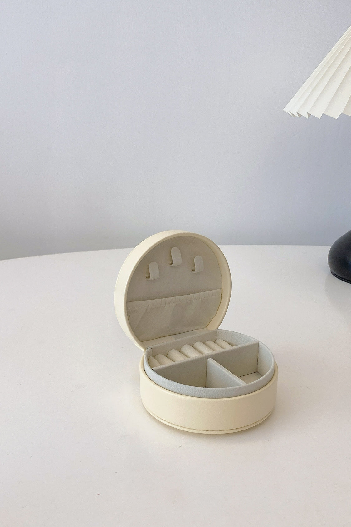 PU Leather Travel Jewelry Box 