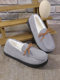 Bow Round Toe Flat Slip-Ons 