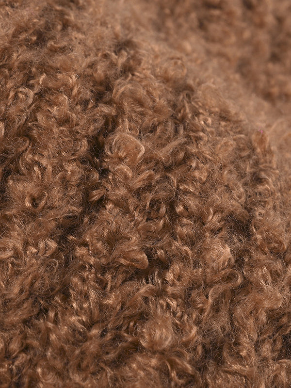 Thermal Teddy Knit Hat 