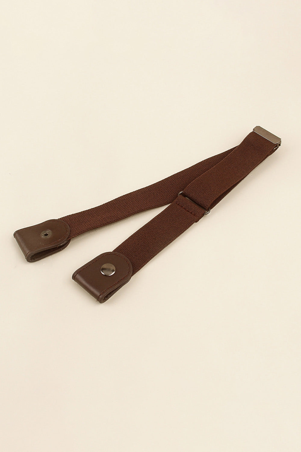 PU Elastic Snap Closure Belt 