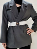Elastic Wide Belt 