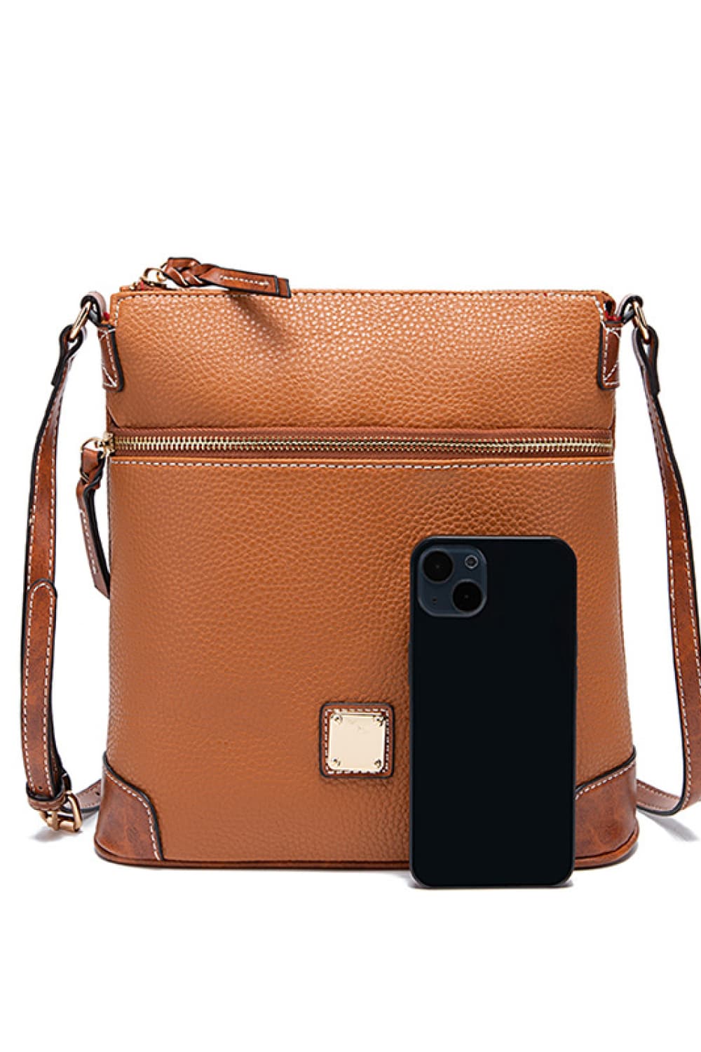 PU Leather Crossbody Bag 