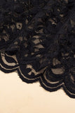 Lace Ruffled Wide Strap Midi Dress Dresses
