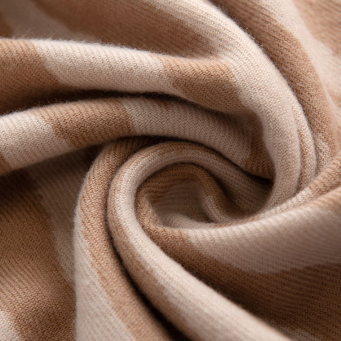 Animal Print Polyester Scarf 