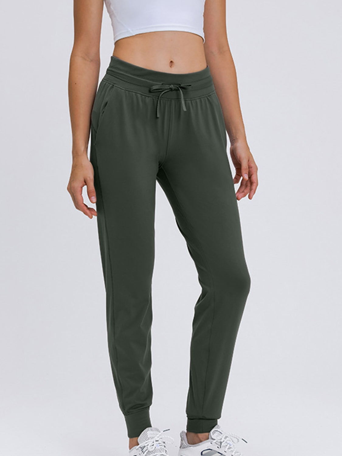 Millennia Double Take Tied Joggers with Pockets 