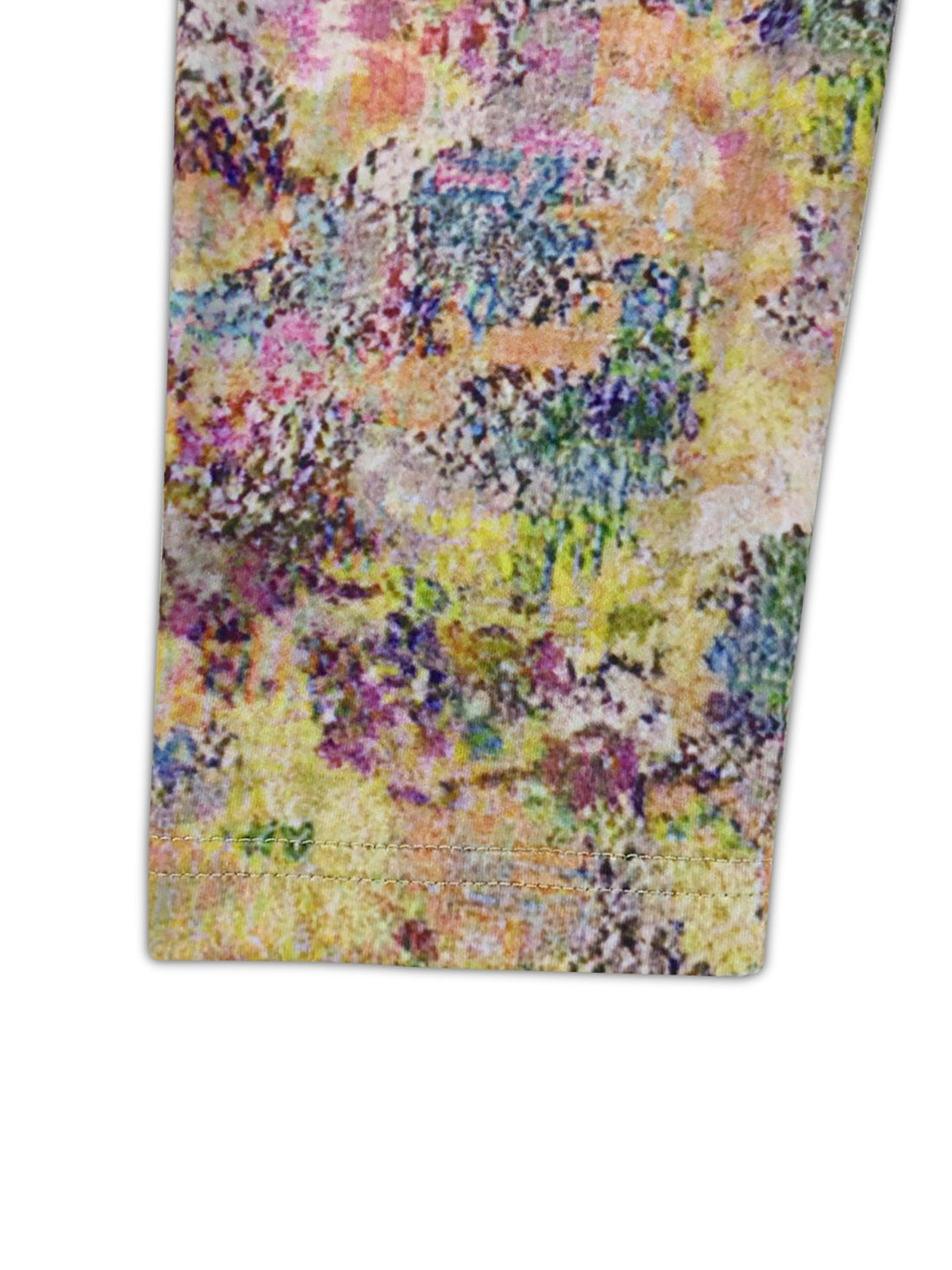 Plus Size Printed Round Neck Long Sleeve Dress 