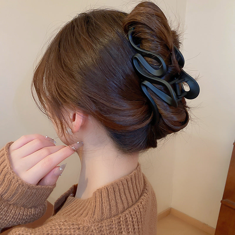 Alloy Acrylic Hair Claw Clip 