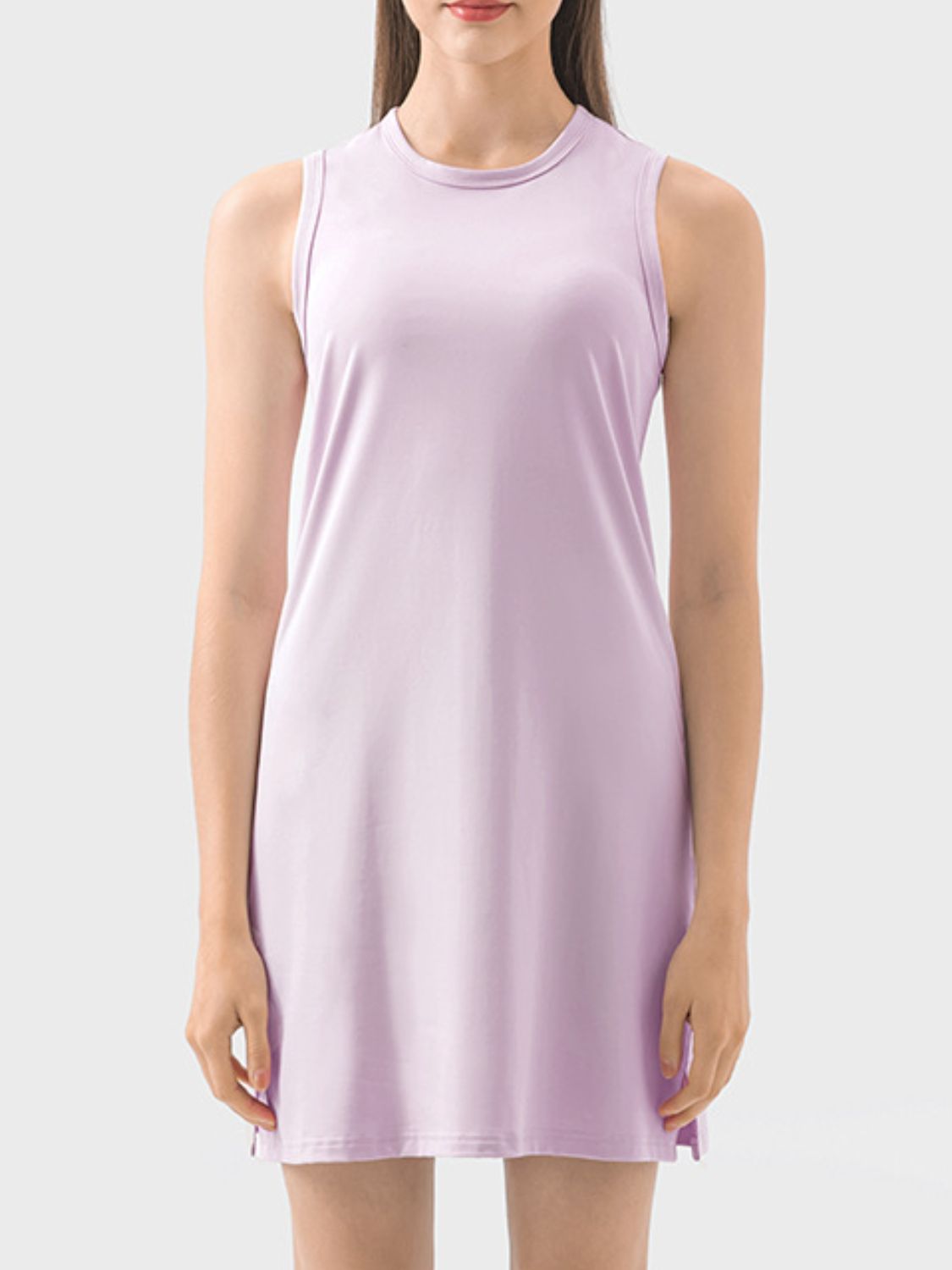 Millennia Round Neck Sleeveless Active Dress 