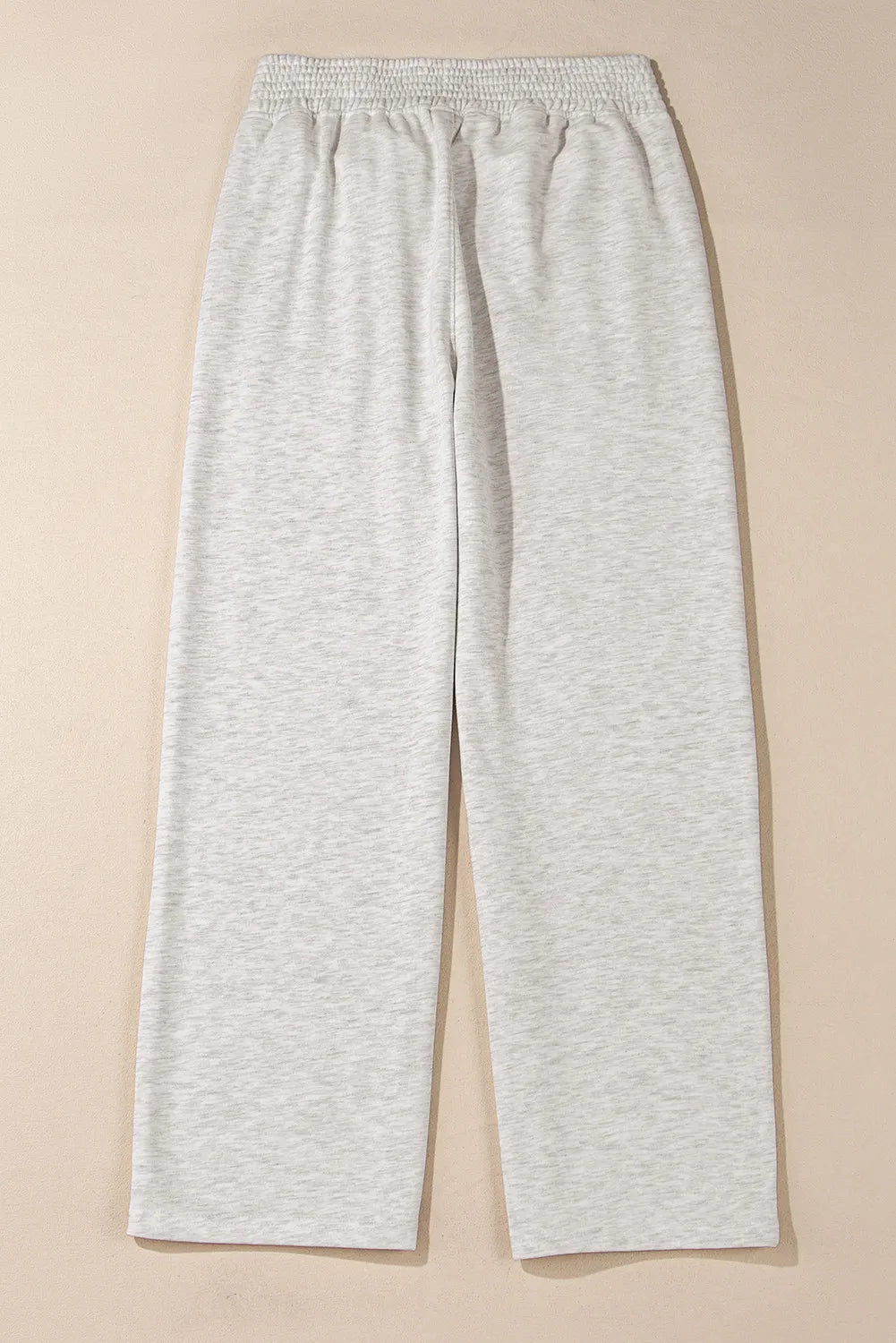 Elastic Waist Active Pants with Pockets 