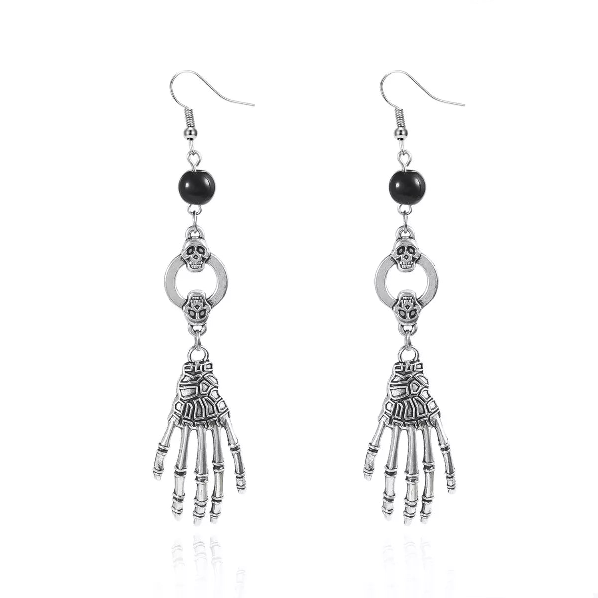 Halloween Skeleton Hand Drop Earrings 