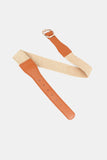 Alloy Buckle Braided Belt 