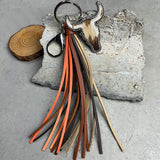 Bull Shape Fringe Key Chain 