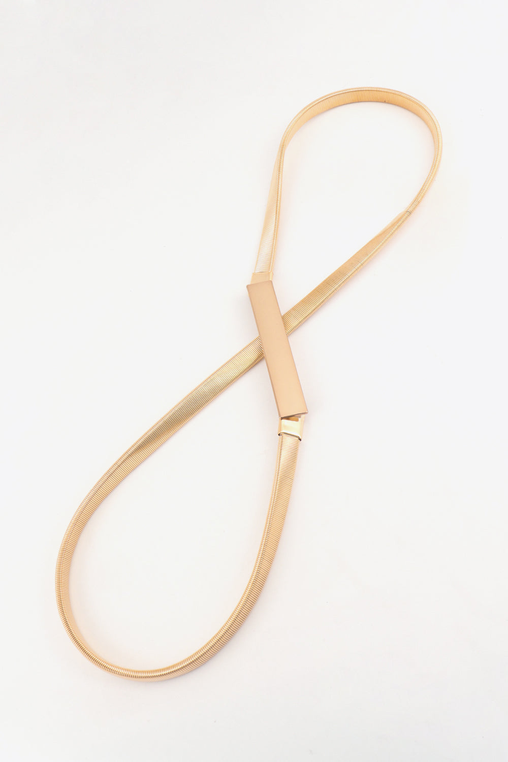 Elastic Iron Skinny Belt 