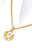 Constellation Pendant Stainless Steel Necklace 