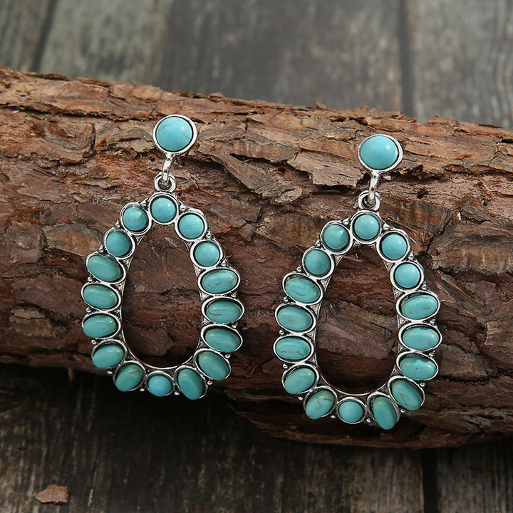 Artificial Turquoise Earrings 
