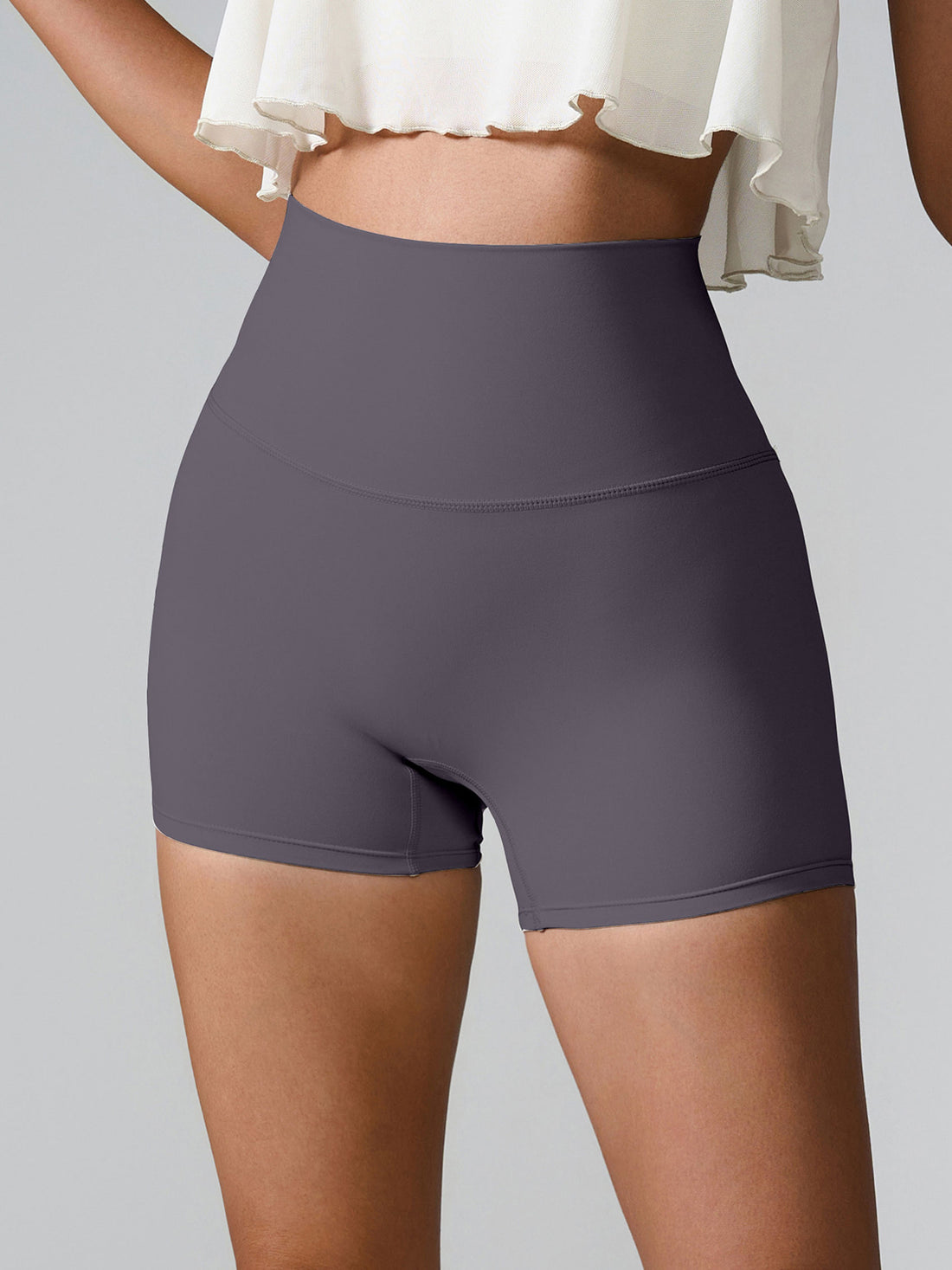High Waist Active Shorts 