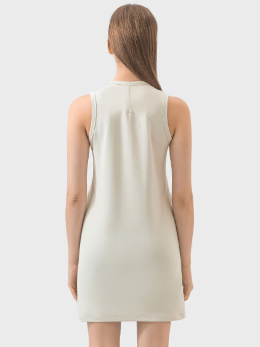 Millennia Round Neck Sleeveless Active Dress 