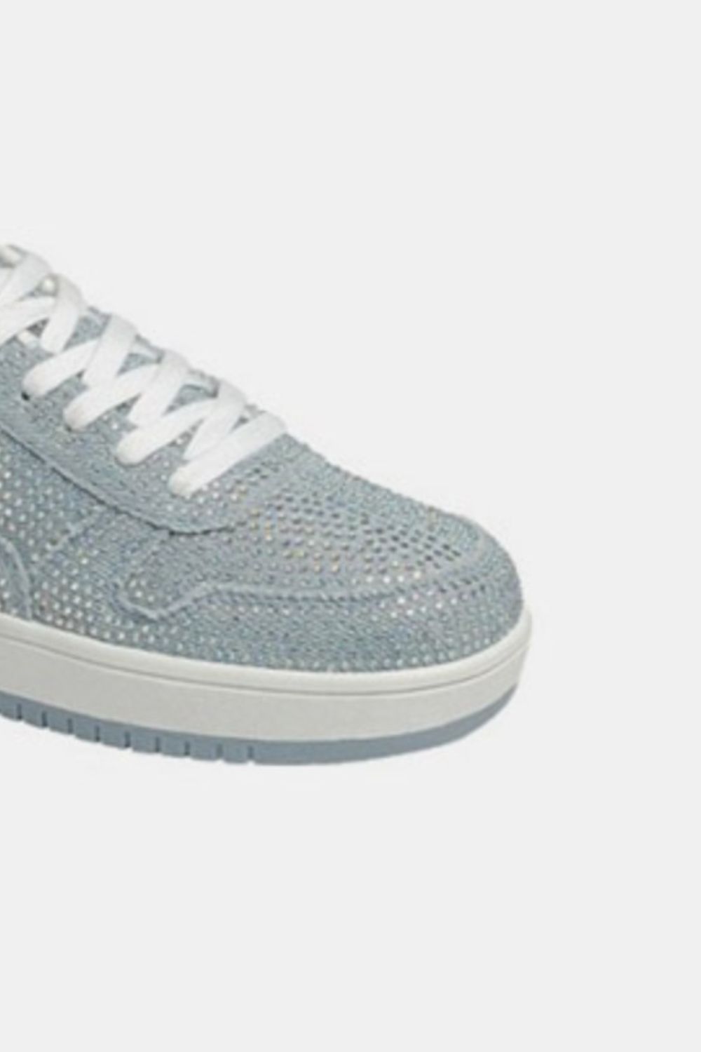 Forever Link Rhinestone Platform Flat Sneakers 