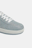 Forever Link Rhinestone Platform Flat Sneakers 