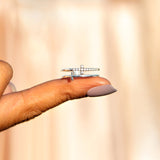 925 Sterling Silver Double Cross Ring 
