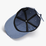 Distressed Adjustable Cotton Hat 