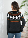 Ghost Button Up Long Sleeve Cardigan 