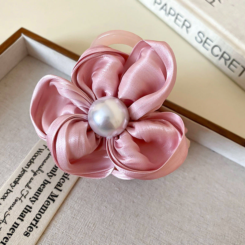 Flower Acrylic Hair Claw Clip 