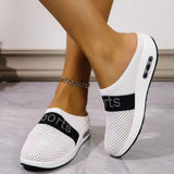 Breathable Mesh Round Toe Sandals 