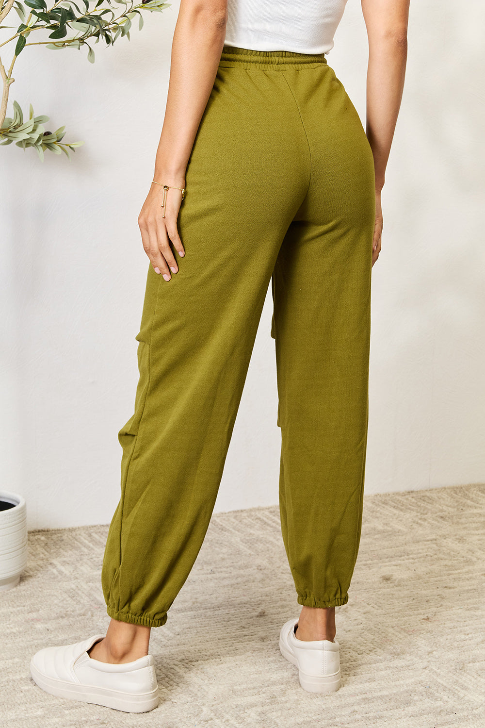 Culture Code Full Size Drawstring Sweatpants with pockets 