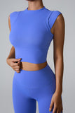 Mock Neck Active Tank 