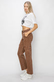 Risen Full Size High Rise Cargo Jeans 