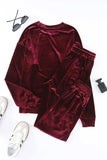 Long Sleeve Top and Pants Lounge Set Lingerie & Nightwear