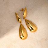Stainless Steel Dangle Earrings 