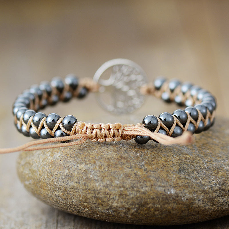 Alloy Natural Stone Braided Bracelet Accessories